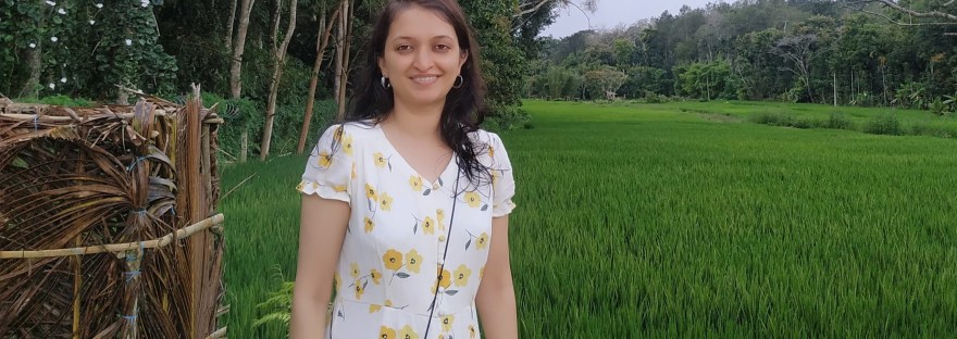 This is an image of Haripriya Suraj on When Spirit Meets Science