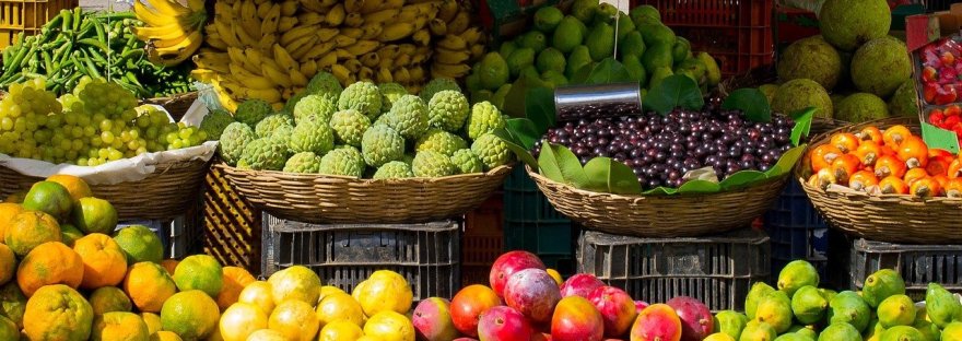This is an image of a market showing good vibes in a post by Haripriya Suraj on When Spirit Meets Science