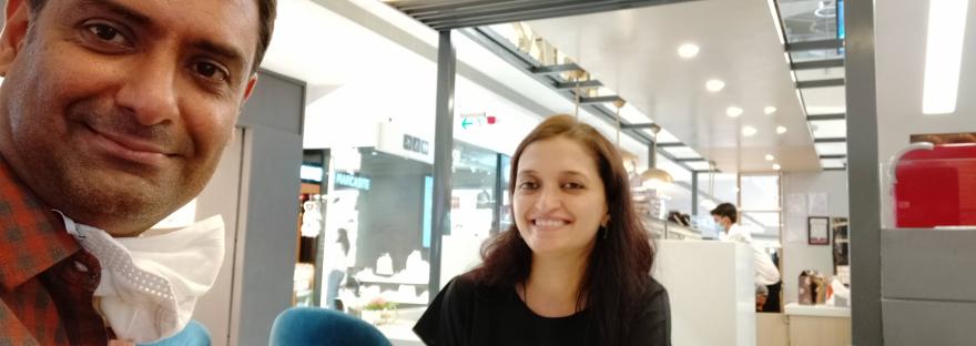 This is an image of Haripriya Suraj & Suraj Manjunath - When Spirit Meets Science