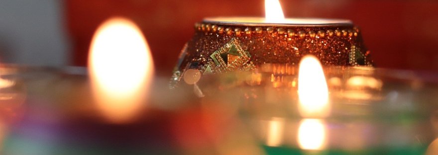 This is a diwali image in a blog post on Diwali, spirituality and science by Haripriya Suraj